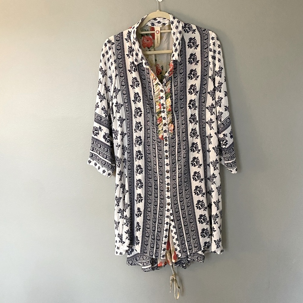 Anthropologie cyrena dress